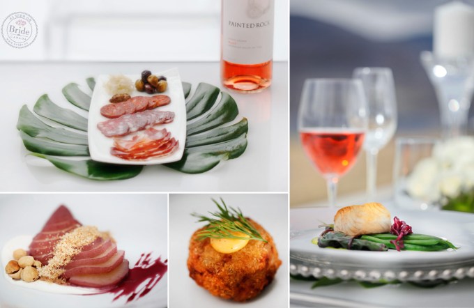 70-wedding-menu-dinner-antipasto-platter-painted-rock-wine