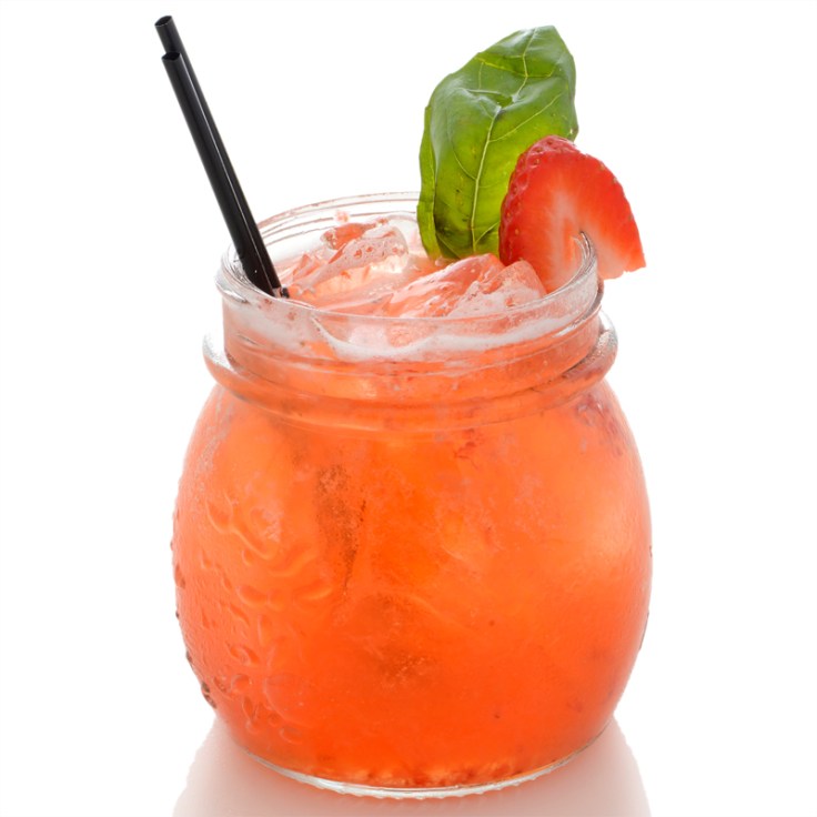 Strawberry-Basil-Lemonade