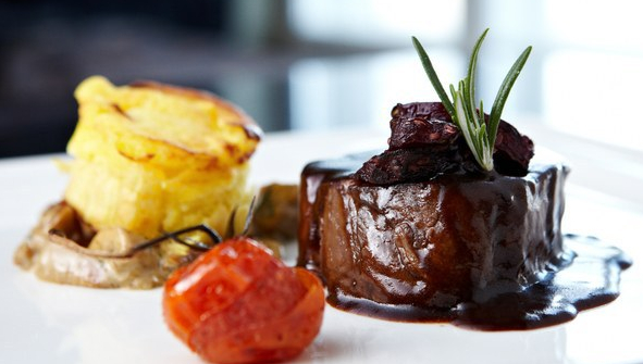 beef-tenderloin-steaks-with-port-rosemary-sauce